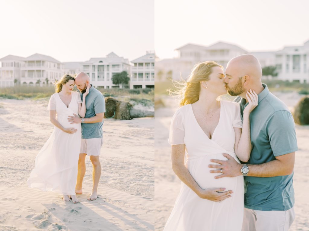 Timeless bright and airy maternity portraits by Christina Elliott Photography in Texas. bright airy maternity edits #ChristinaElliottPhotography #ChristinaElliottFamilies #GalvestonPhotography #Beachmaternityphotography #Texasfamilyphotographers